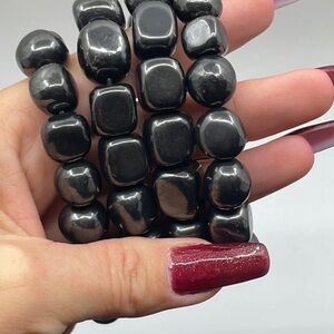 Shungite Beaded Bracelet